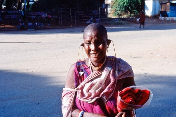 Masai-Frau
